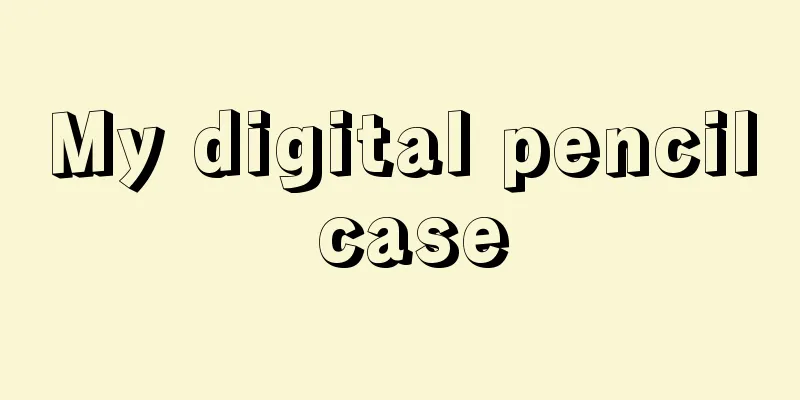 My digital pencil case