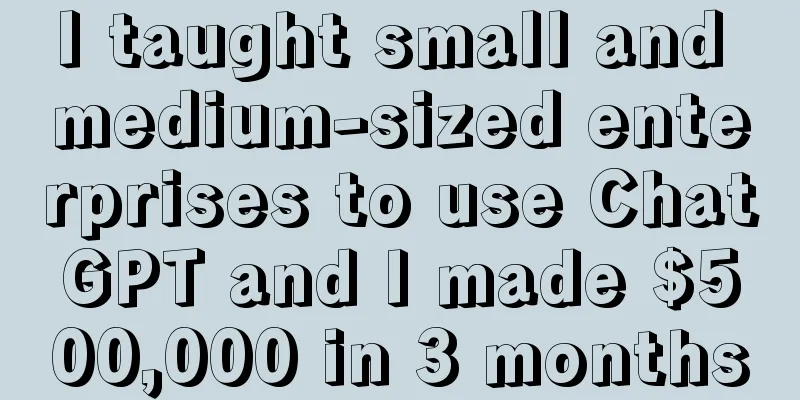 I taught small and medium-sized enterprises to use ChatGPT and I made $500,000 in 3 months