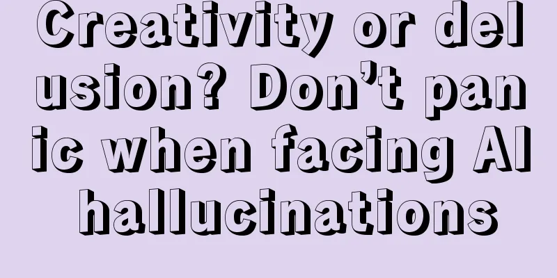 Creativity or delusion? Don’t panic when facing AI hallucinations