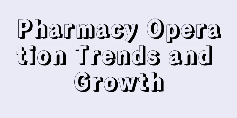 Pharmacy Operation Trends and Growth