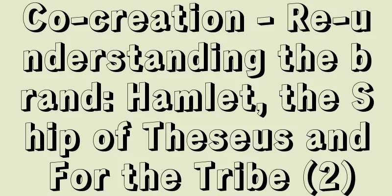Co-creation - Re-understanding the brand: Hamlet, the Ship of Theseus and For the Tribe (2)