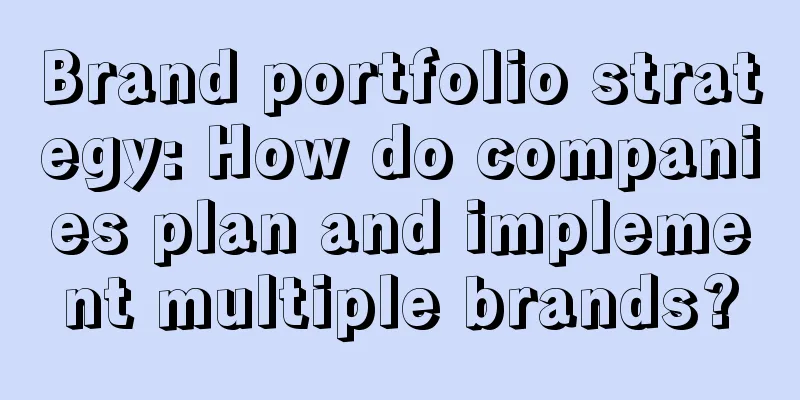 Brand portfolio strategy: How do companies plan and implement multiple brands?
