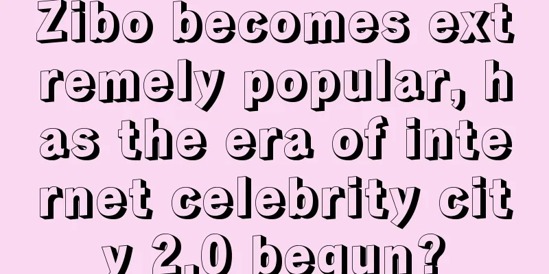 Zibo becomes extremely popular, has the era of internet celebrity city 2.0 begun?