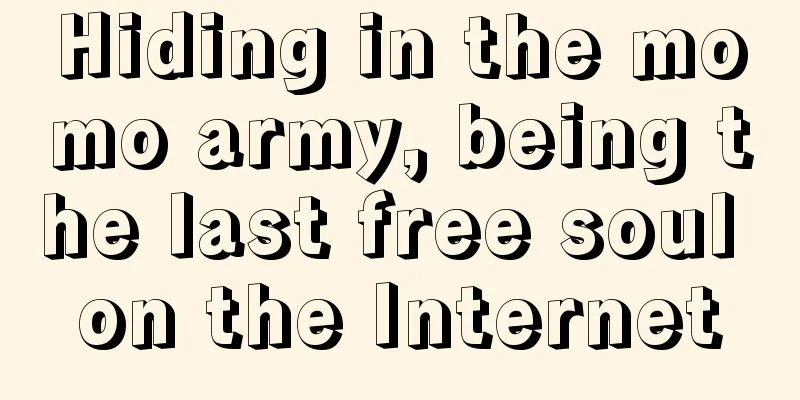 Hiding in the momo army, being the last free soul on the Internet