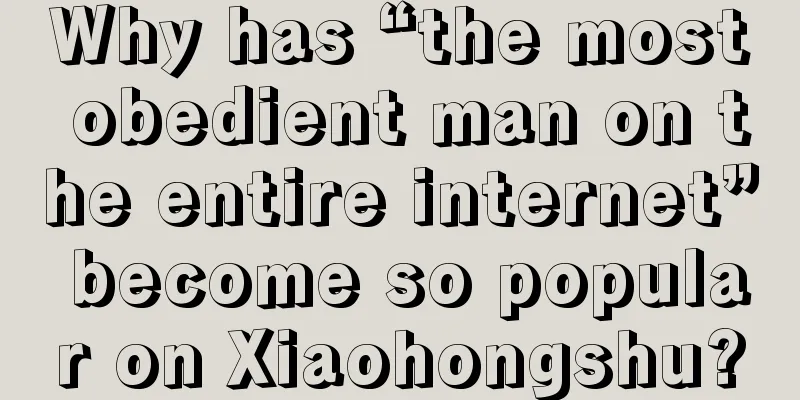 Why has “the most obedient man on the entire internet” become so popular on Xiaohongshu?
