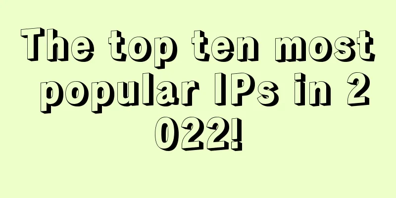The top ten most popular IPs in 2022!