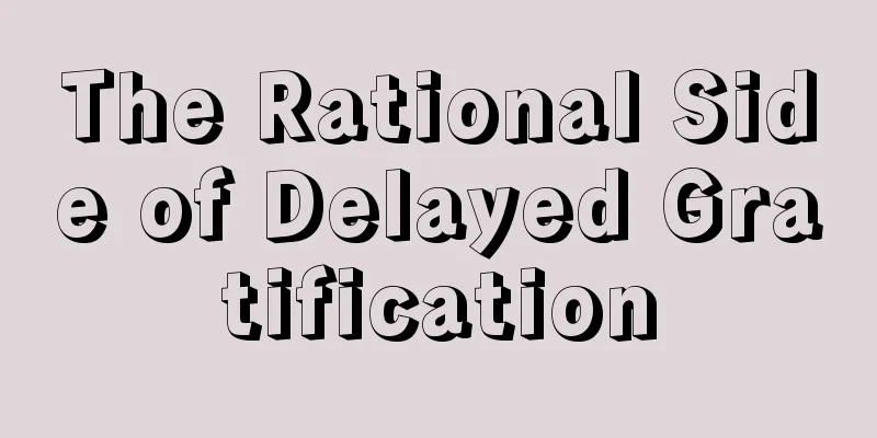 The Rational Side of Delayed Gratification