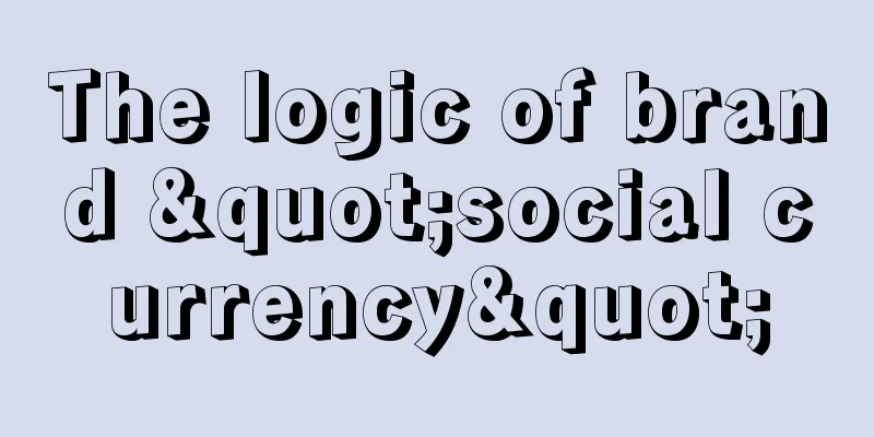 The logic of brand "social currency"